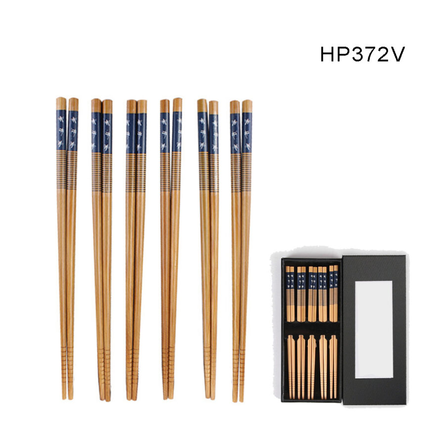 Handcrafted Bamboo Chopsticks Set